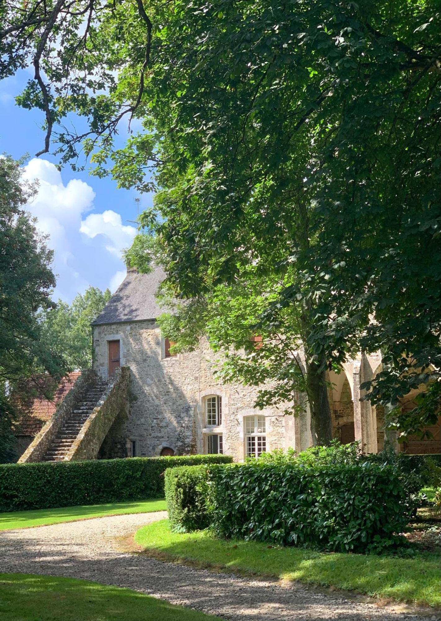 Bed and Breakfast Abbaye De Blanchelande Neufmesnil Exterior foto